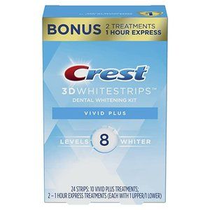 Crest 3D Whitestrips with BONUS express treatments